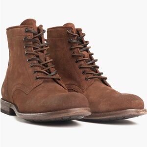 Frye Brown Tyler Men's Boots NEW WITH BOX 12M